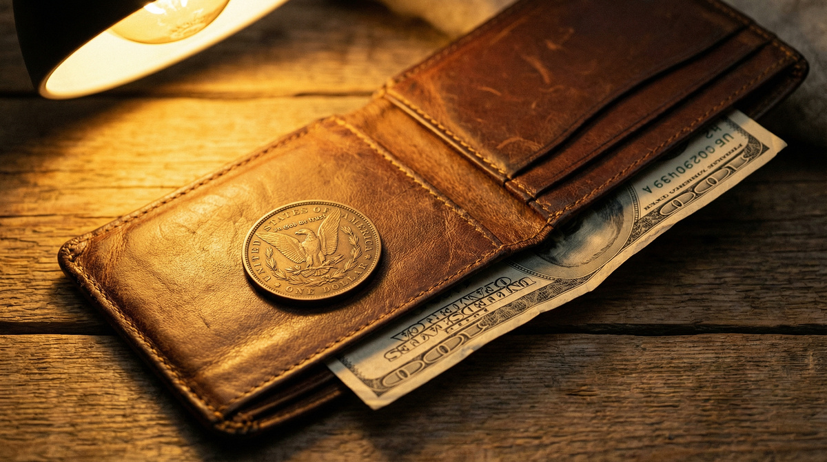 Деньги в кошельке