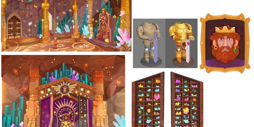 Посмотрим концепт-арт по одной из новых серий мультсериала «Сказочный патруль