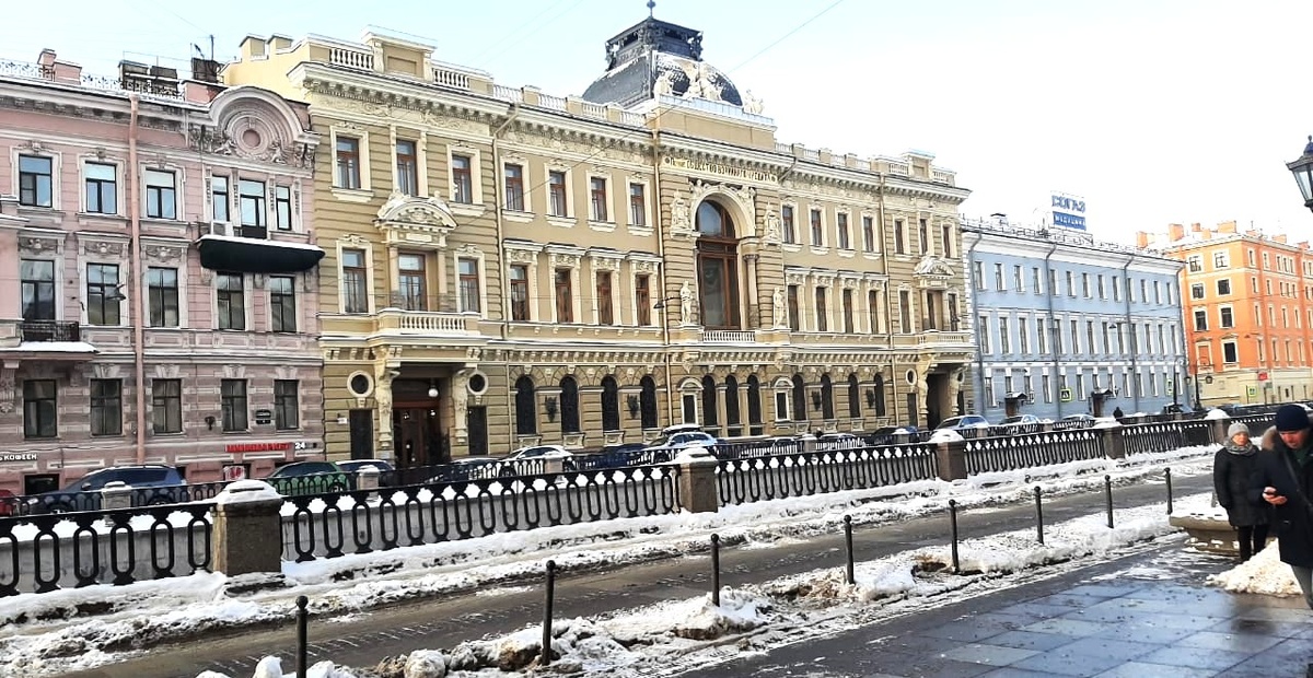 Набережная канала Грибоедова, Санкт-Петербург (личное фото)
