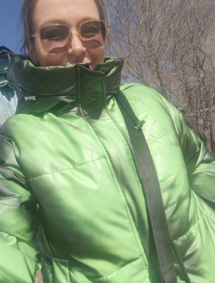 Фото автора. Куртка на солнце