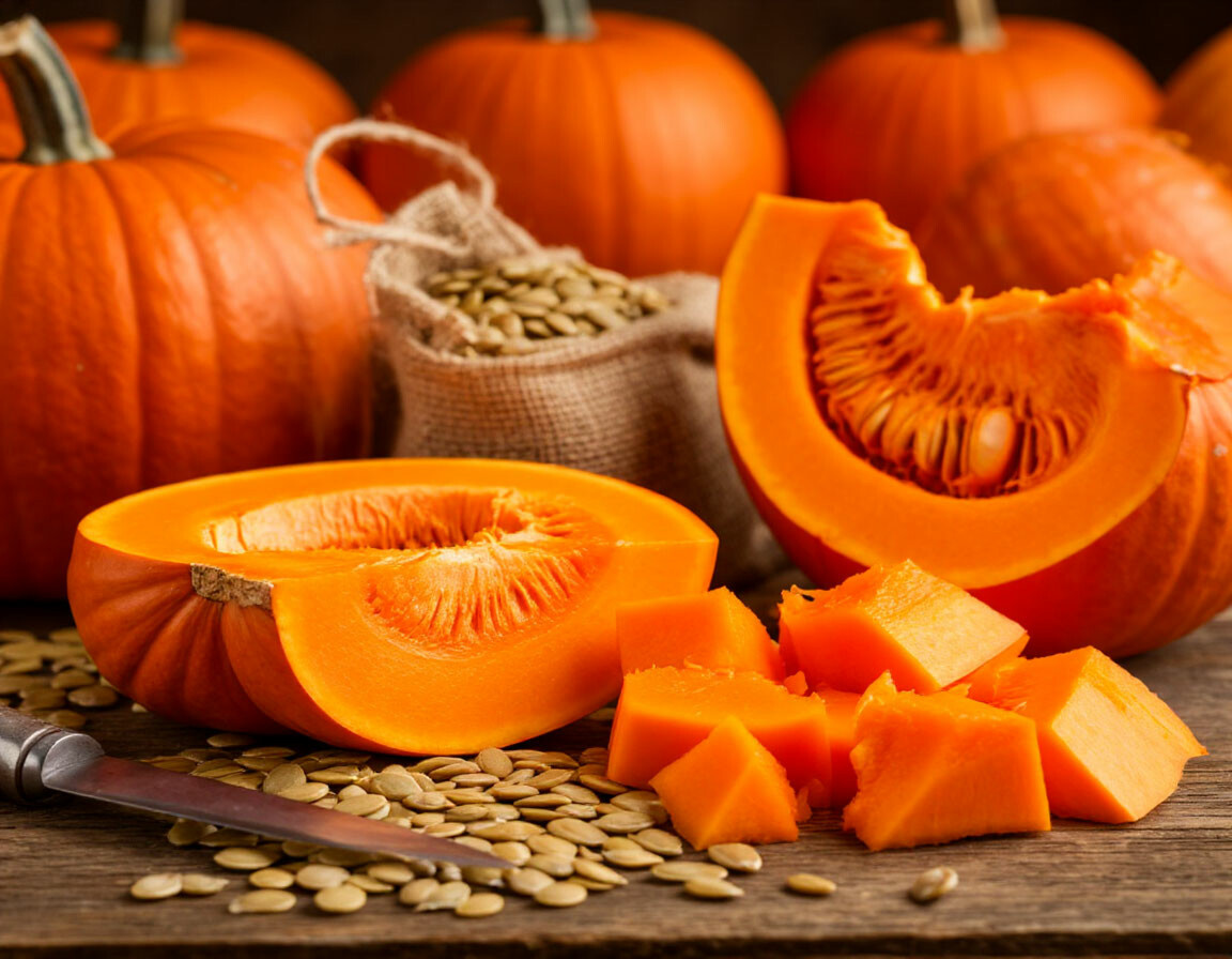 Тыква с семечками. Фото из интернета