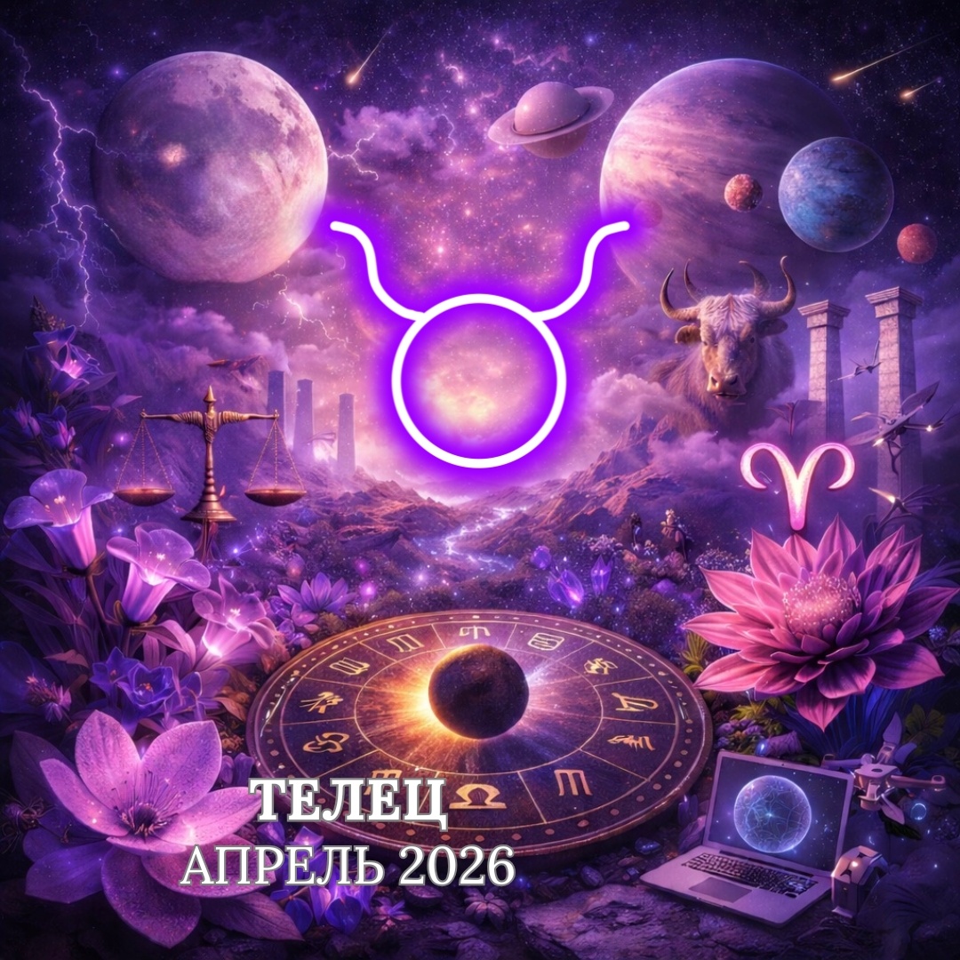 АПРЕЛЬ 2026 ДЛЯ ТЕЛЬЦА. Астролог Екатерина Юдина 