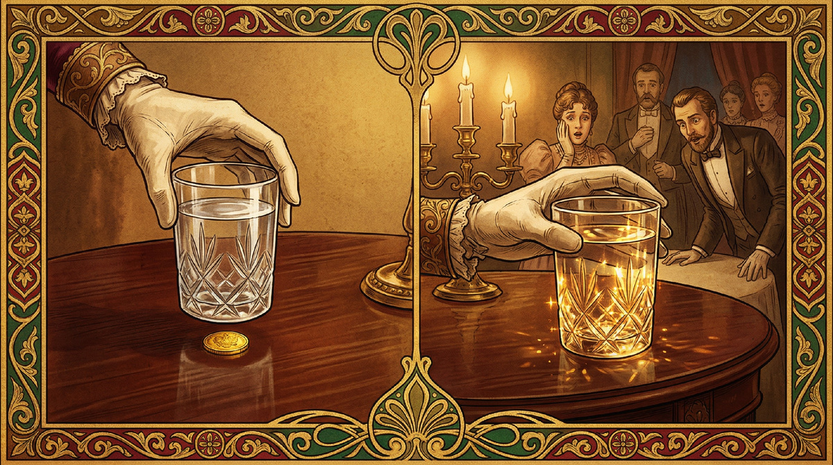 Простой и эффектный фокус с преломлением света, который удивит любого зрителя