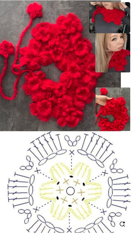 воротничок крючком