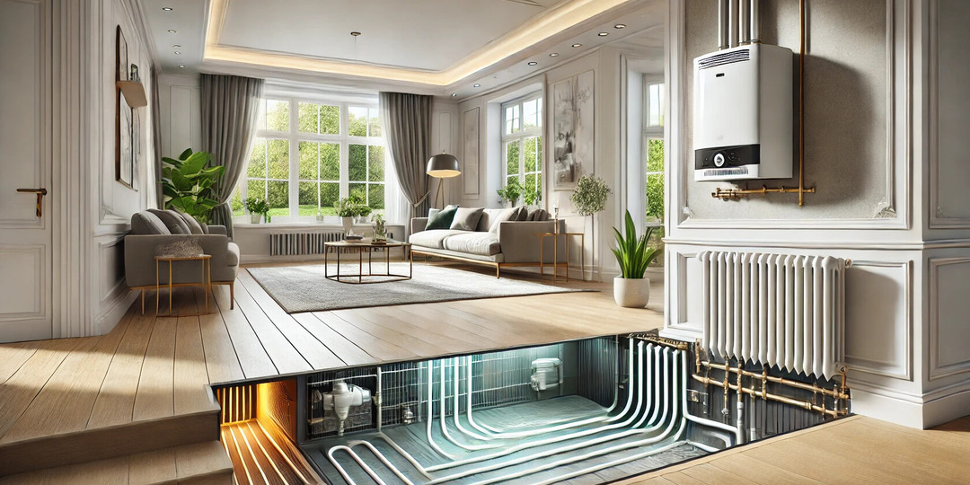 🔥 Скрытые системы отопления: тепло, которое не видно, но ощущается! 😍