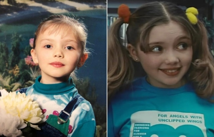    Ольга Кузьмина в детстве и юности.