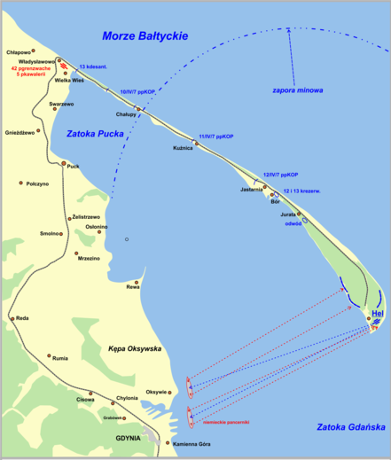 Хельская коса — узкая полоска суши, ставшая для защитников и крепостью, и ловушкой