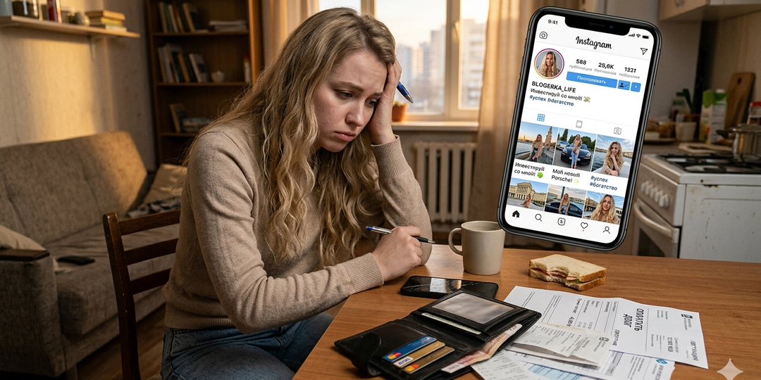 💸 «Инвестиции от блогера: красивая жизнь и пустой кошелёк»