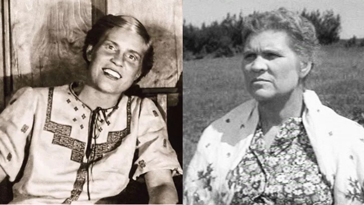 Надежда Федосова на гастролях с фронтовой бригадой. Фото из архива А. Азовского / «Женщины», к/с им. Горького, 1965, реж. П. Любимов