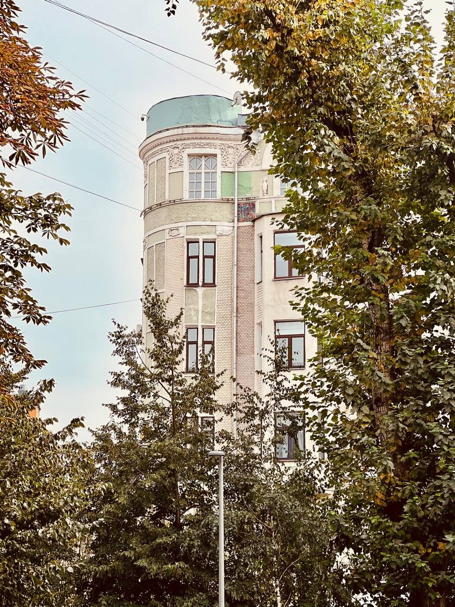 Доходный дом Н.А.Улих. Пречистенка 25. 1912, архитектор В.Рудановский
