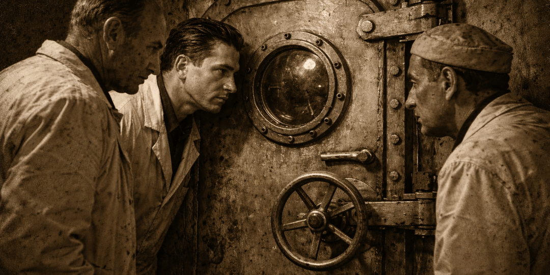 Родным сказали: командировка на Северный полюс. На самом деле их закрыли в железной бочке на год