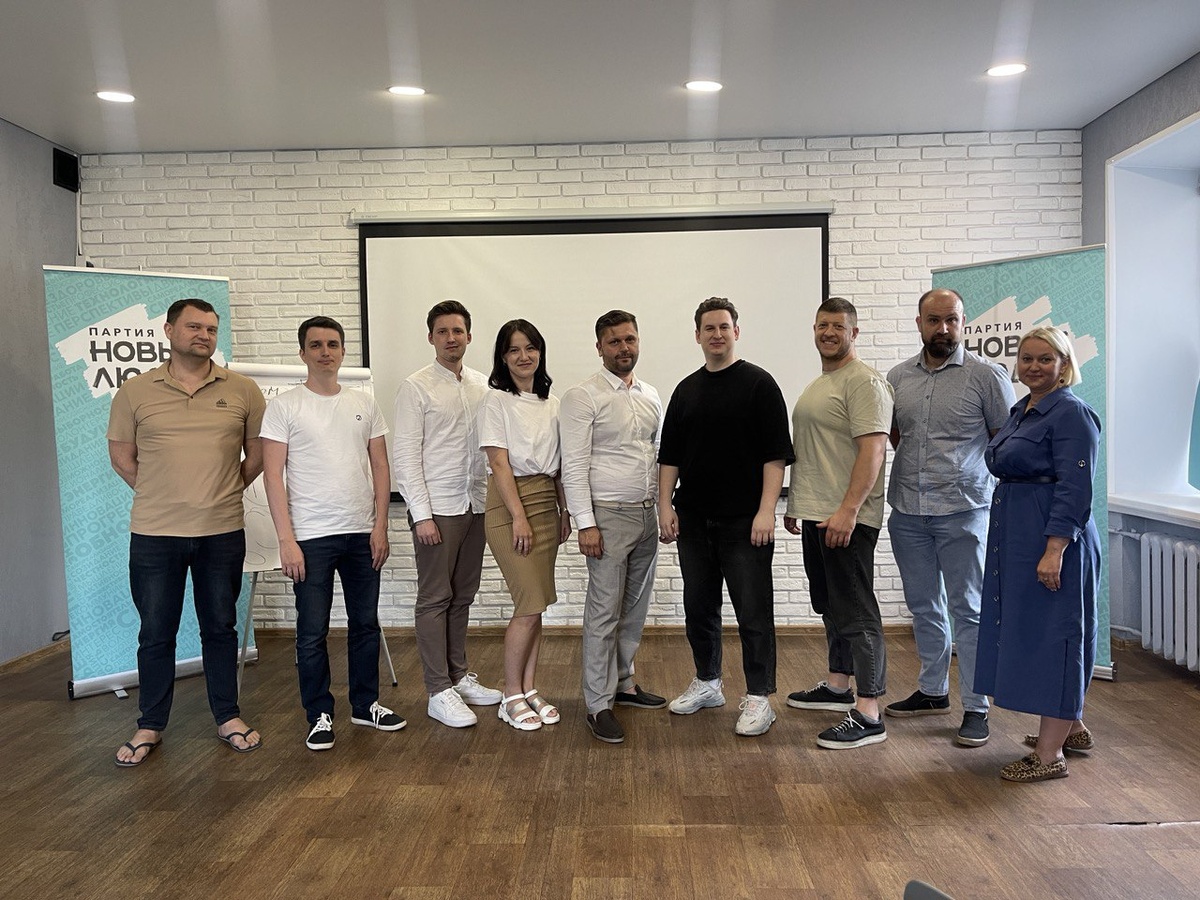 После занятия по публичному выступлению