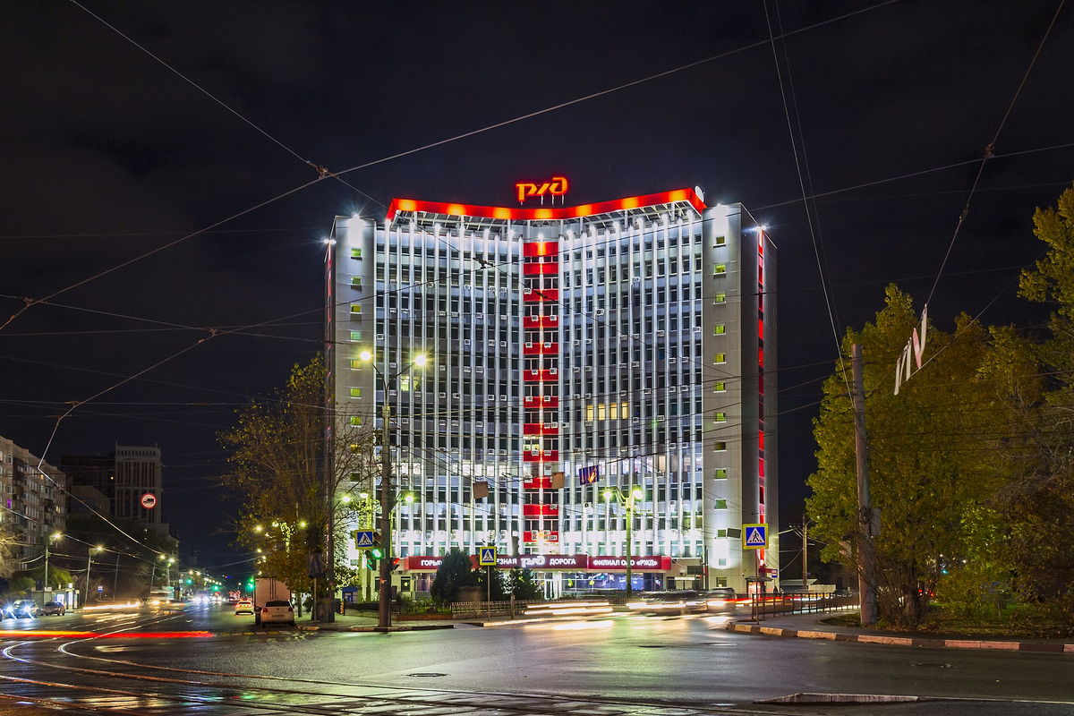 Управление Горьковской железной дороги. Нижний Новгород. Источник фото: ru.wikipedia.org Авторство: Алексей Трефилов. Собственная работа, CC BY-SA 4.0, https://commons.wikimedia.org/w/index.php?curid=111325610