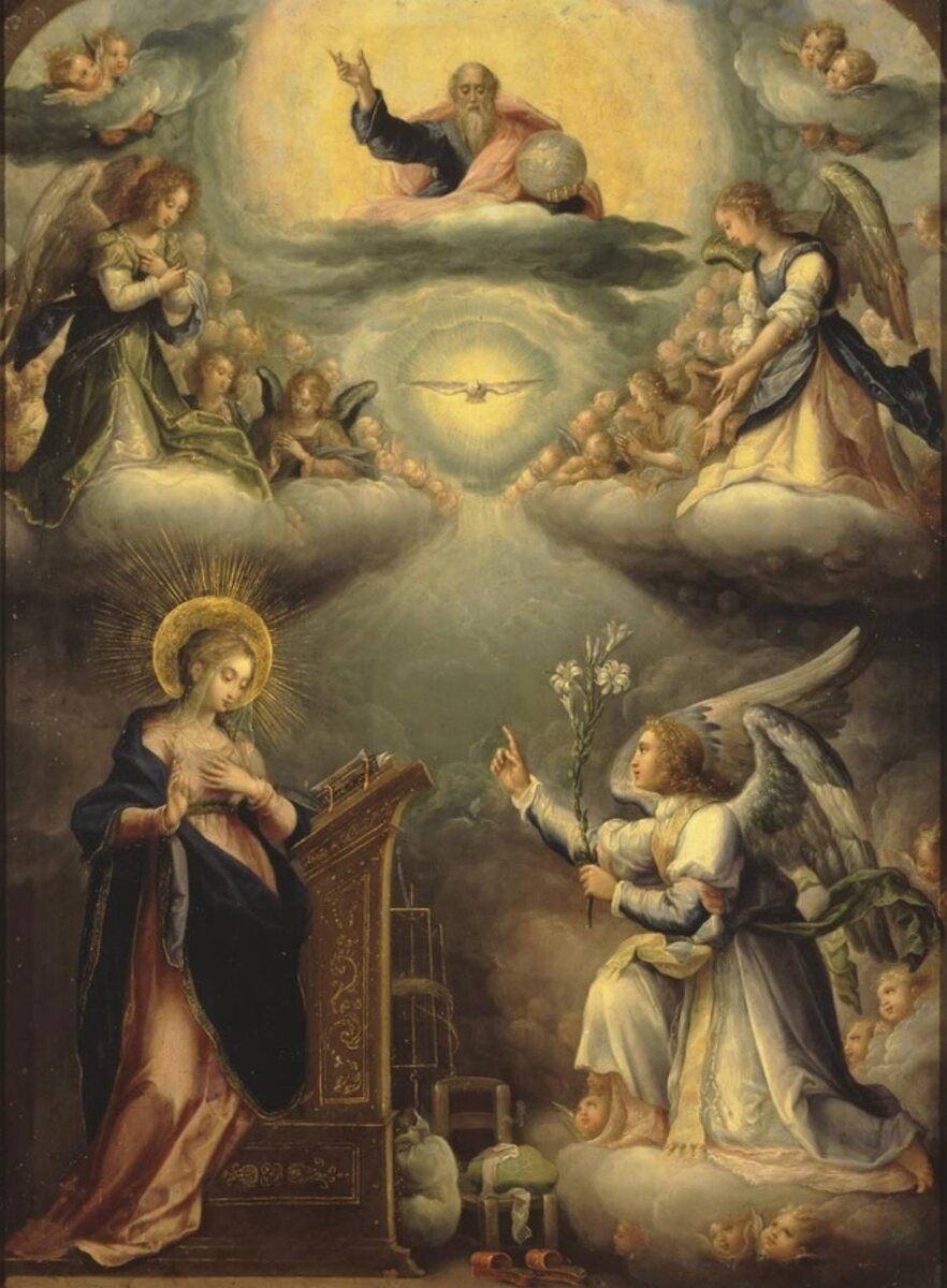 Корреджо. Благовещение. 1610 г.
