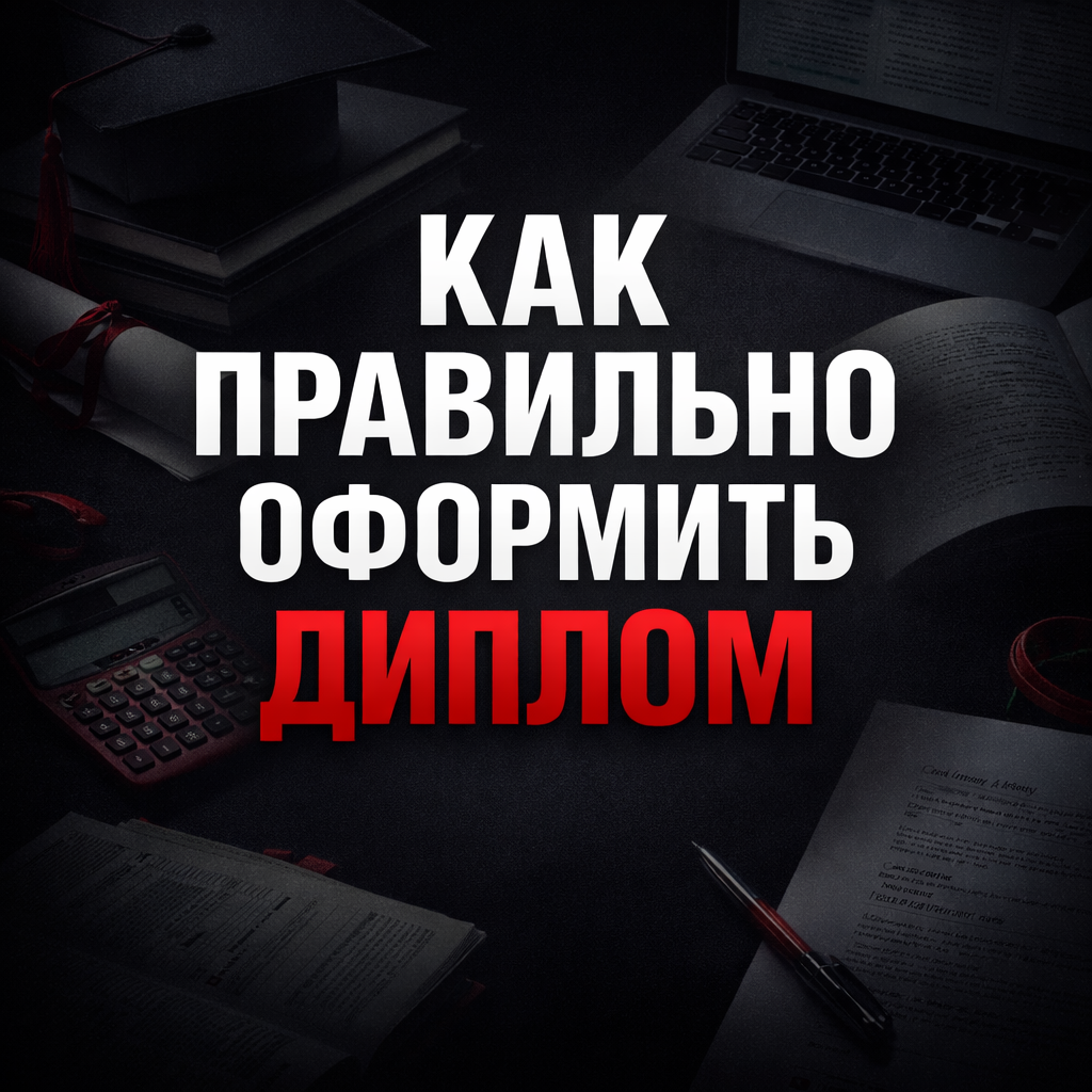 КАК ПРАВИЛЬНО ОФОРМИТЬ ДИПЛОМ