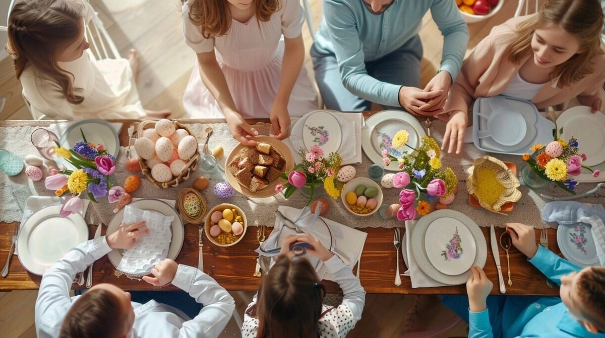    Яйца на Пасху обычно красят в Чистый четверг — четвертый день Страстной недели. В 2026 году он выпадает на 9 апреля.