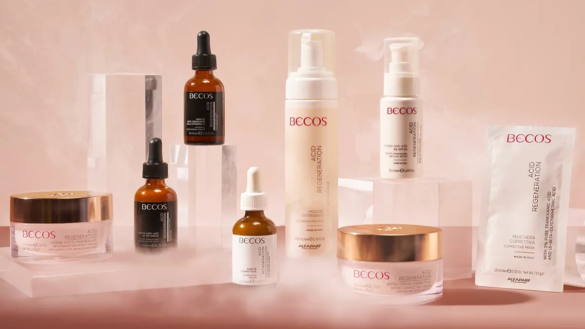 Линия с кислотами Acid Regeneration итальянского бренда Becos