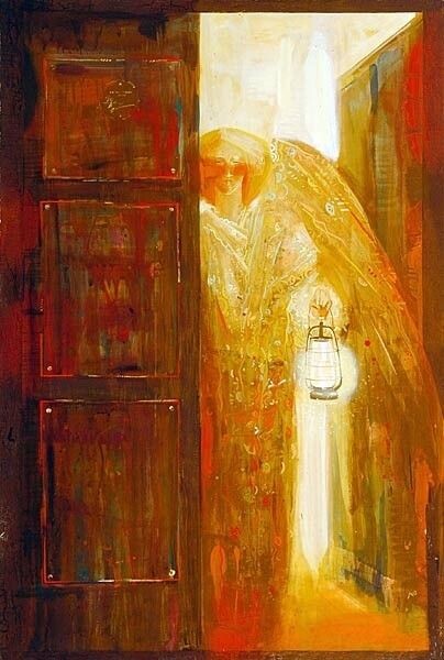 Художник Юлия Лучкина. Дверь. https://vk.com/yulialuchkina