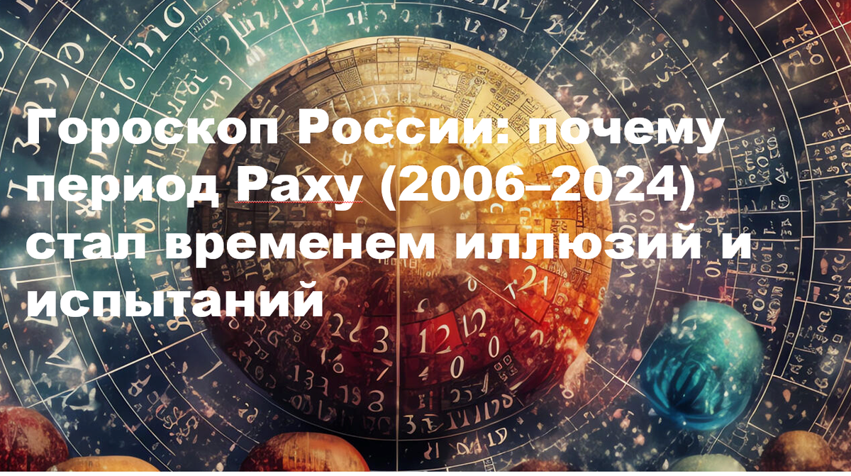Что было в период Раху для России.