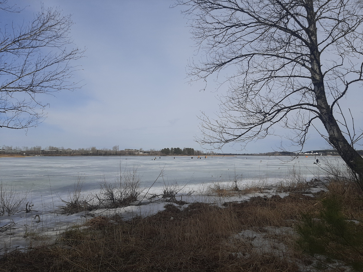 Кантатское водохранилище, г. Железногорск Красноярского края