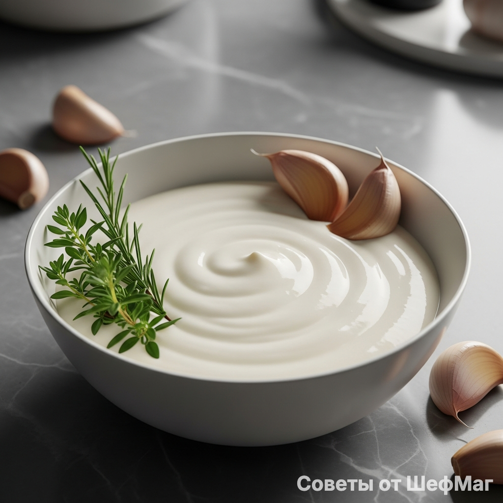 Тот самый густой кремовый соус на фоне холодного питерского мрамора.