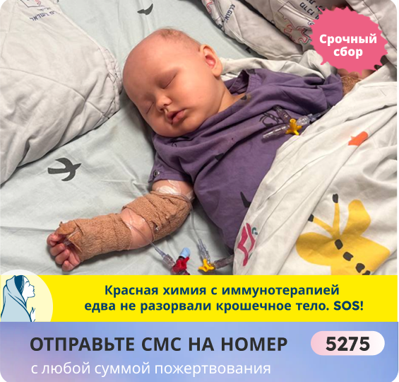 Реанимация, падение давления, 7 суток под датчиками — Лана выстояла, но без дальнейшего лечения она погибнет! SOS!