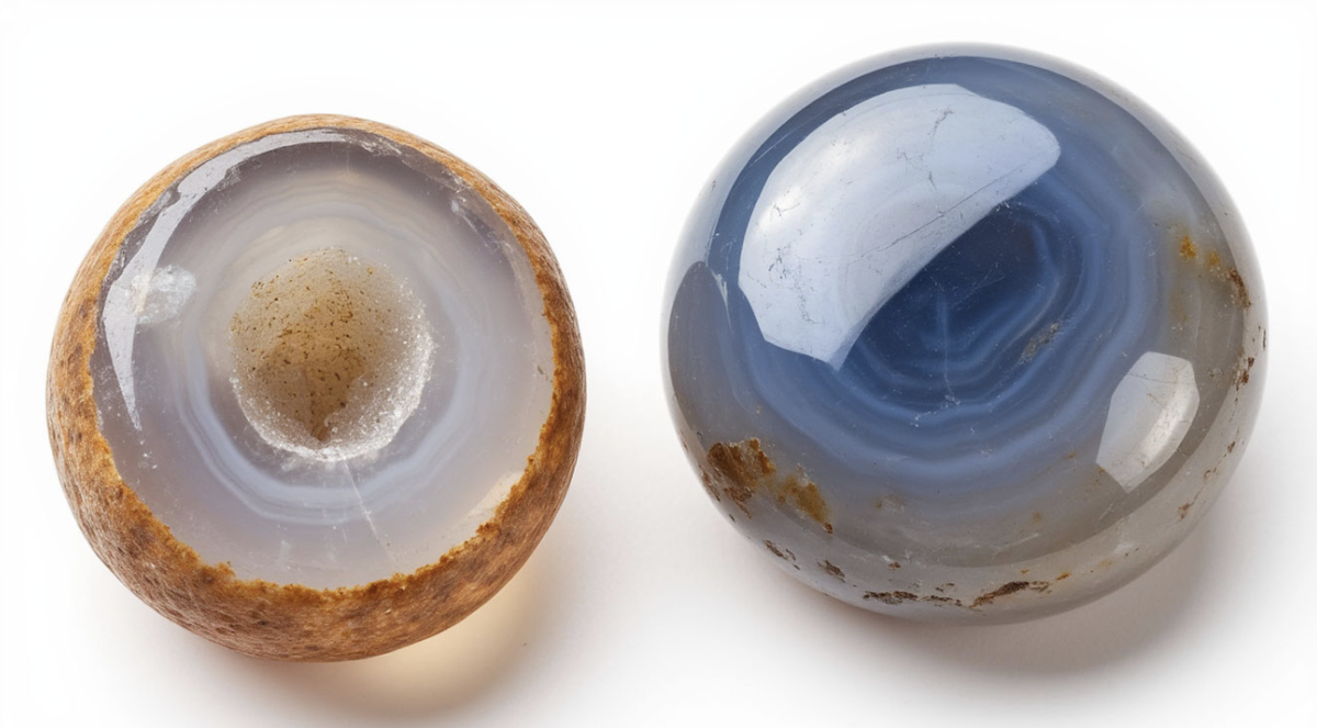 Камень халцедон