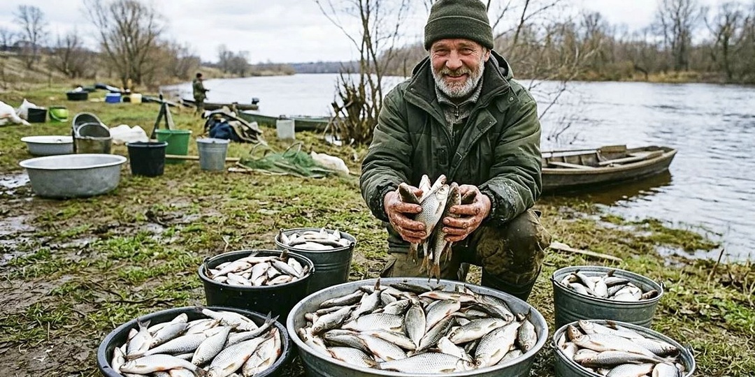 Вот секреты деда по плотве в апреле! С ними наловите столько что домой не унесете.