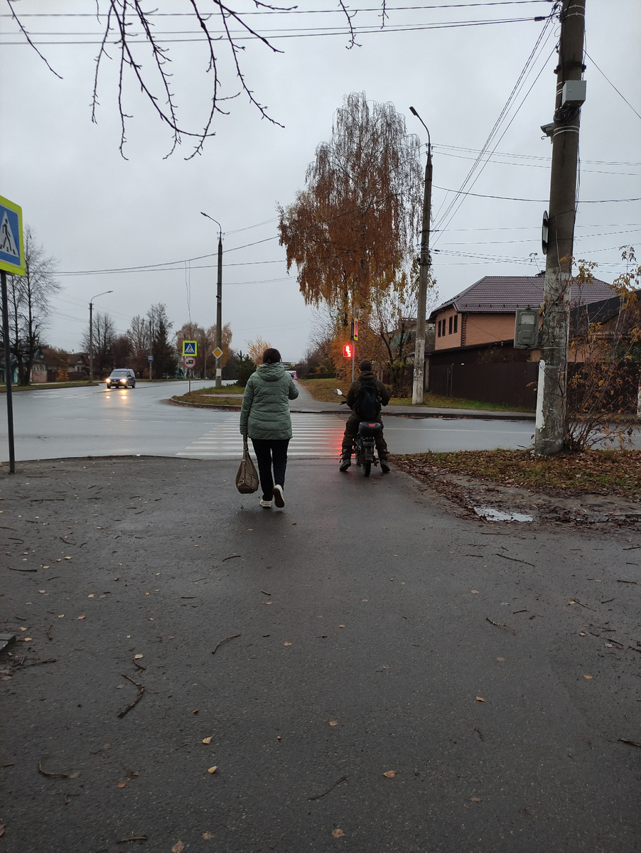 Фотография осенняя, сегодня не успела сфотографировать. Уже пару лет эта тема беспокоит. 