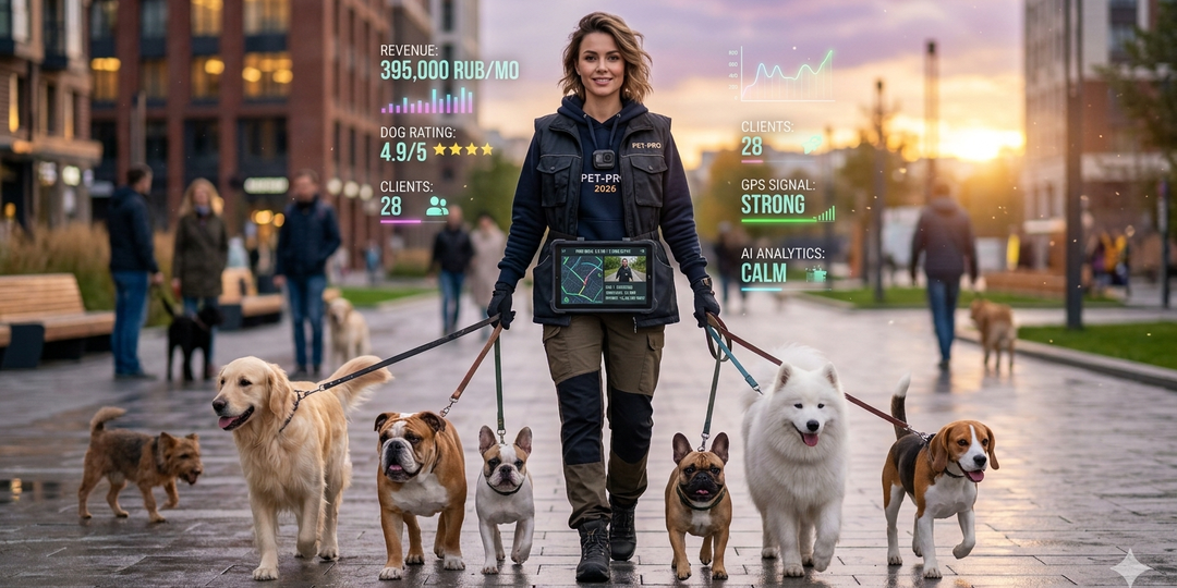 Выгульщик - сколько зарабатывает профессиональный выгульщик и почему это не «просто прогулка»?