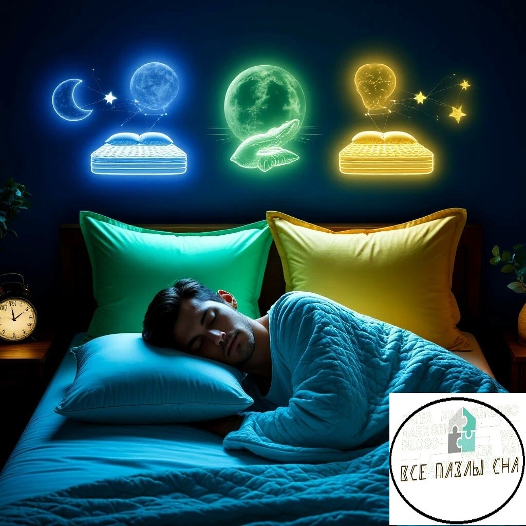 Собирай пазл сна: матрас, подушка, одеяло...