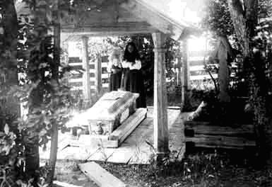 Гробница Манефы «Старой» (в конце XIX века)