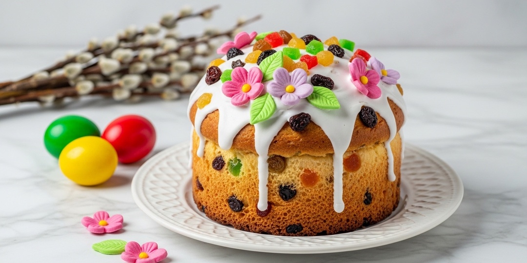 Секрет идеального кулича на Пасху. Мякиш просто тает во рту!