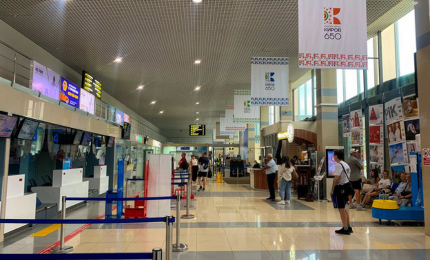 Кировский аэропорт увеличил число рейсов на 32%