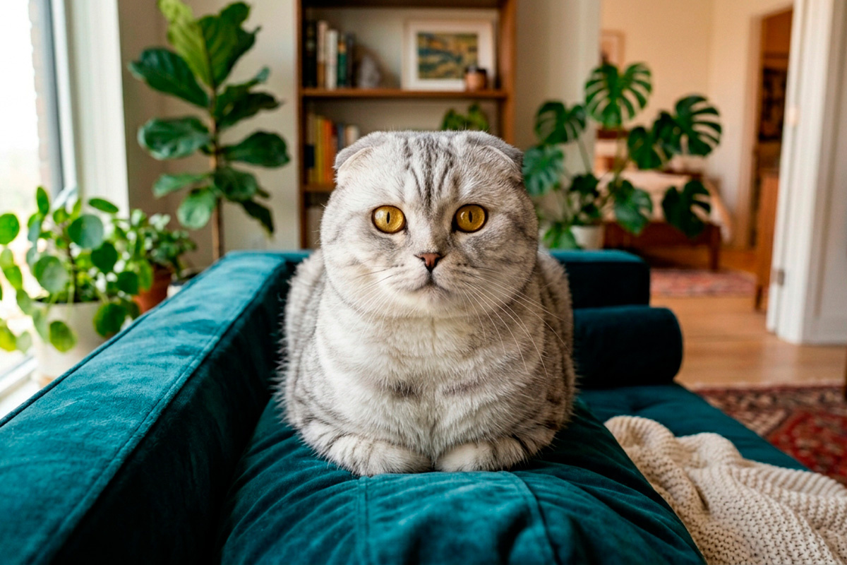 РБК Life📷Шотландская вислоухая кошка