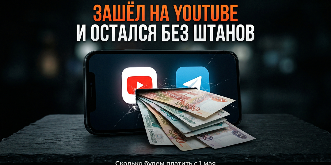 «Зашёл на YouTube и остался без штанов»: кому и сколько придётся платить за иностранный трафик с 1 мая
