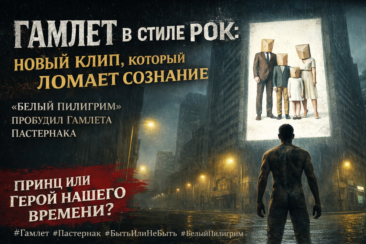 Белый Пилигрим - Гамлет в стиле РОК