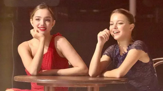 Евгения Медведева и Анна Щербакова / фото: соцсети