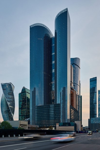    Небоскрёб Moscow Towers Автор фото: РЖД
