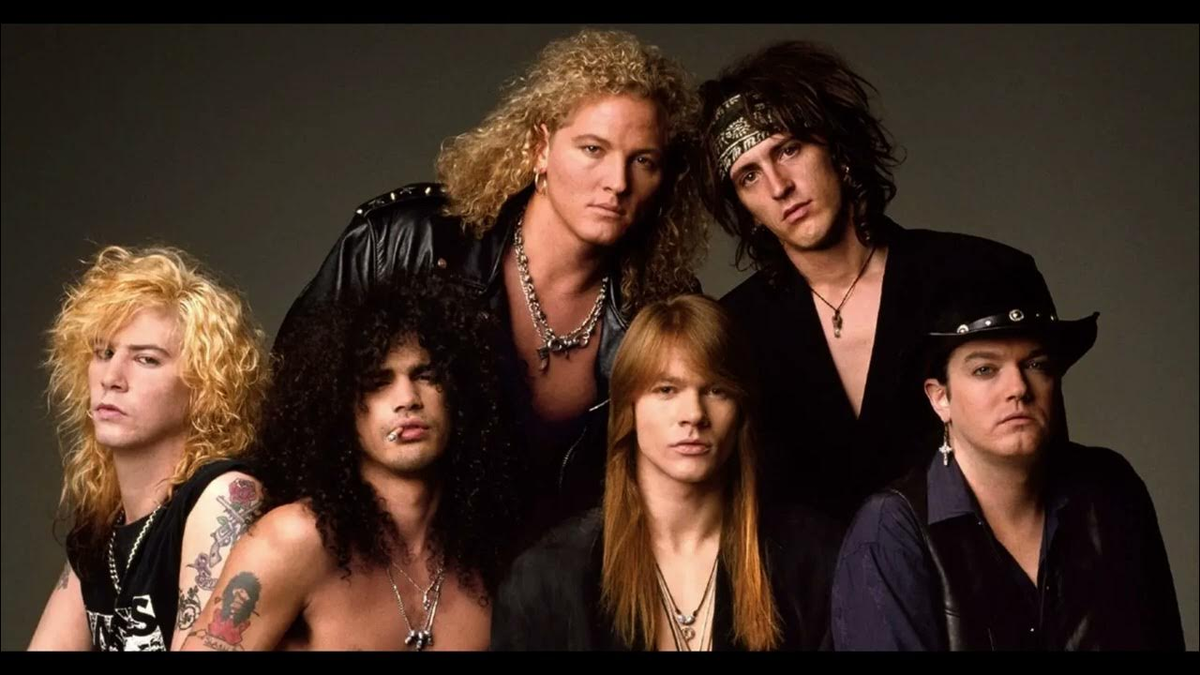 GUNS`N`ROSES в 1991 году