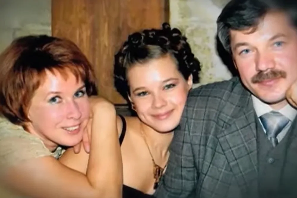 Екатерина с родителями