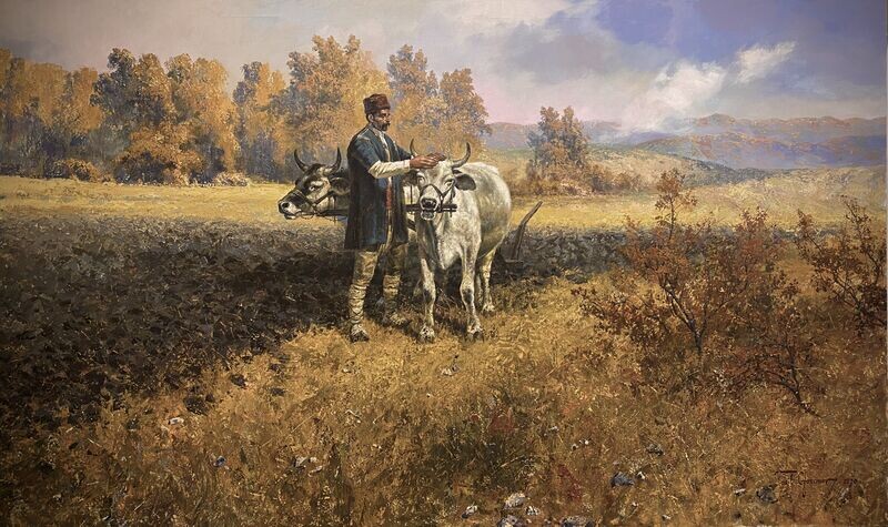 Васил Горанов. "На борозде"