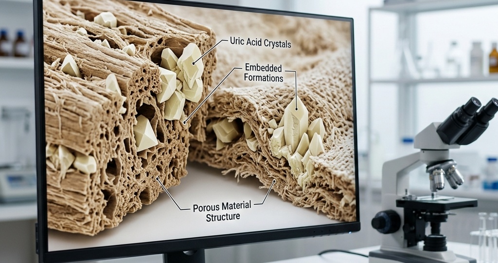 Почему запах кошачьей мочи возвращается после уборки: научная правда о кристаллах мочевой кислоты и влажности