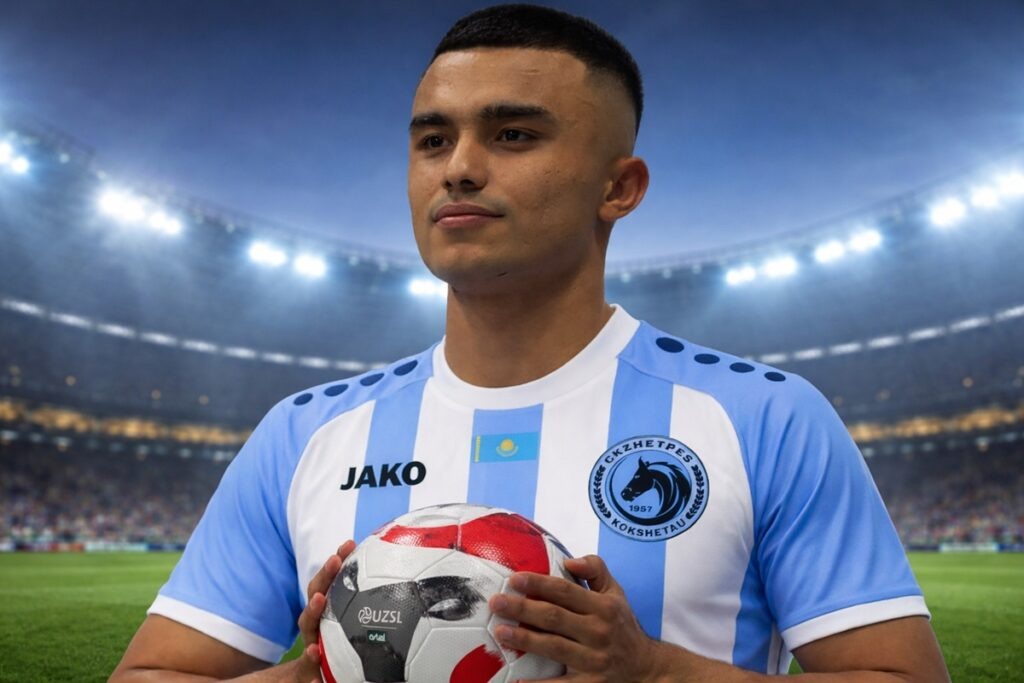 Бектемир Абдуманнонов Фото ФК «Динамо» сгенерировано с применением нейросети