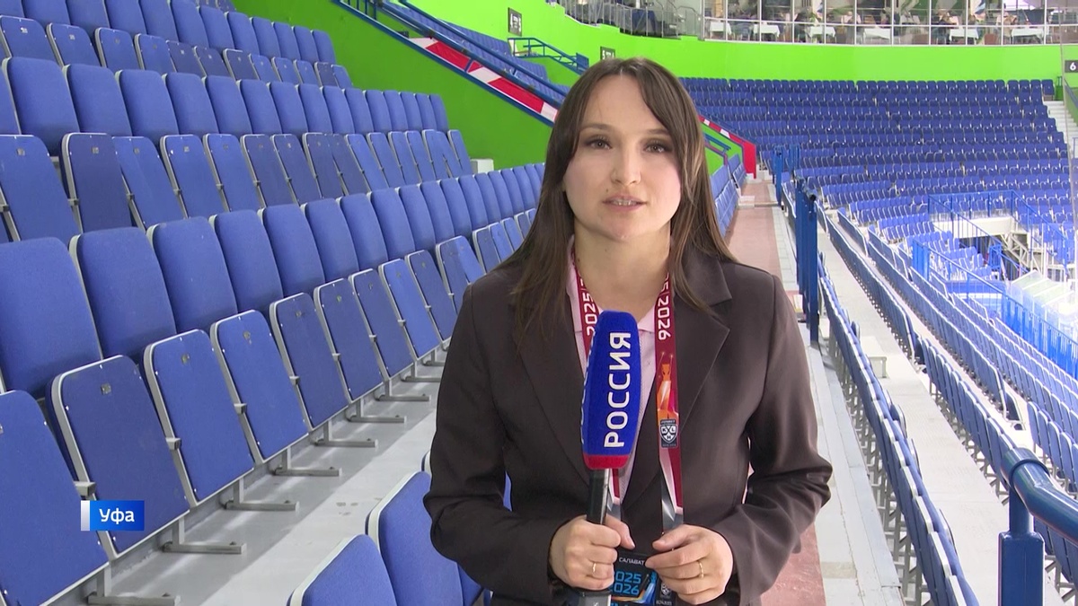    Съемочная группа «Вестей» побывала на тренировке «Салавата Юлаева» перед новой серией плей-офф