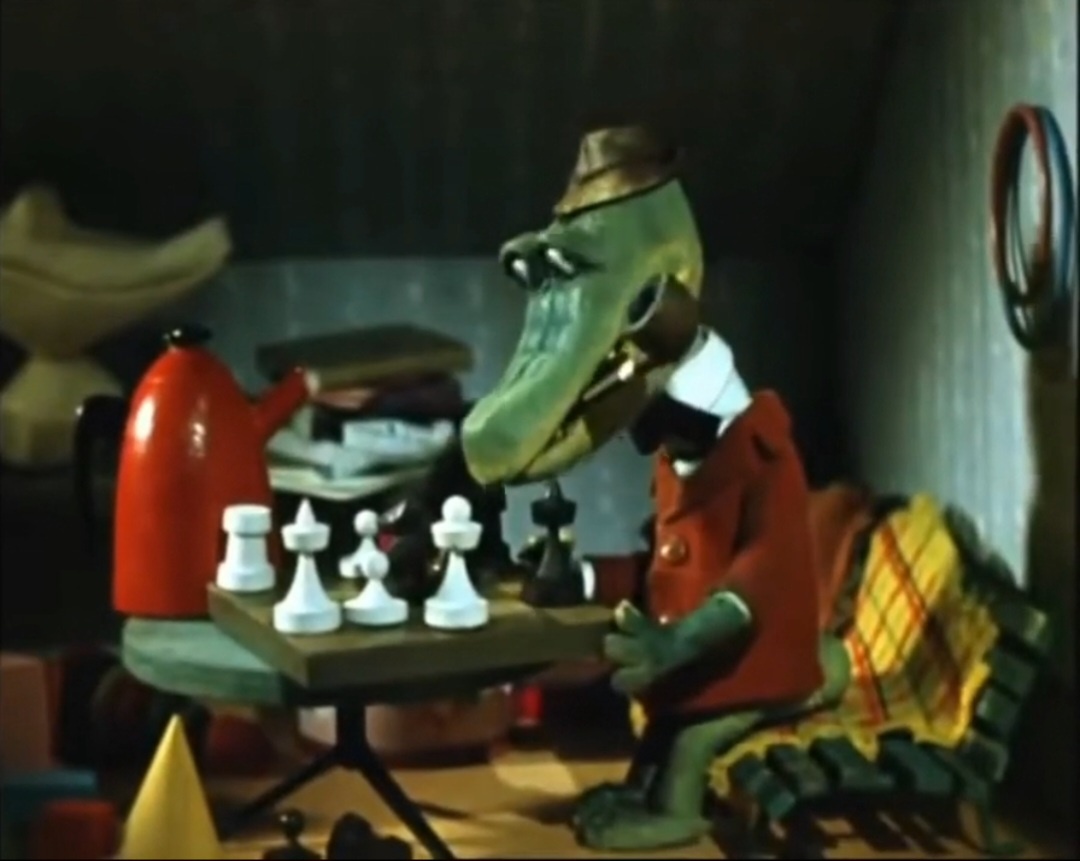 Плюс ещё одна интереснейшая деталь: что за глинянная голова дома у Генки, а?..