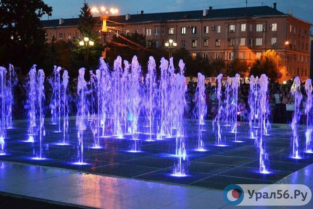    На обслуживание двух городских фонтанов в Орске в этом году выделили 2 млн рублей