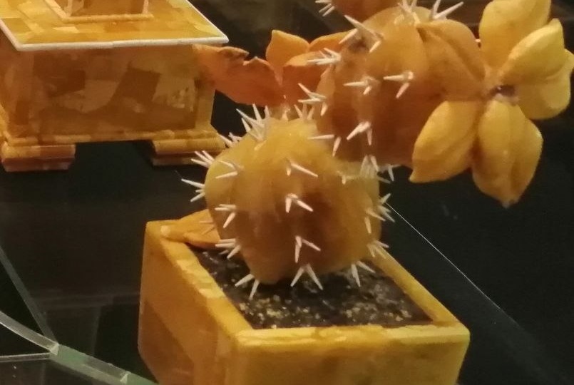 Выставочный зал Калининградского комбината. Янтарный.