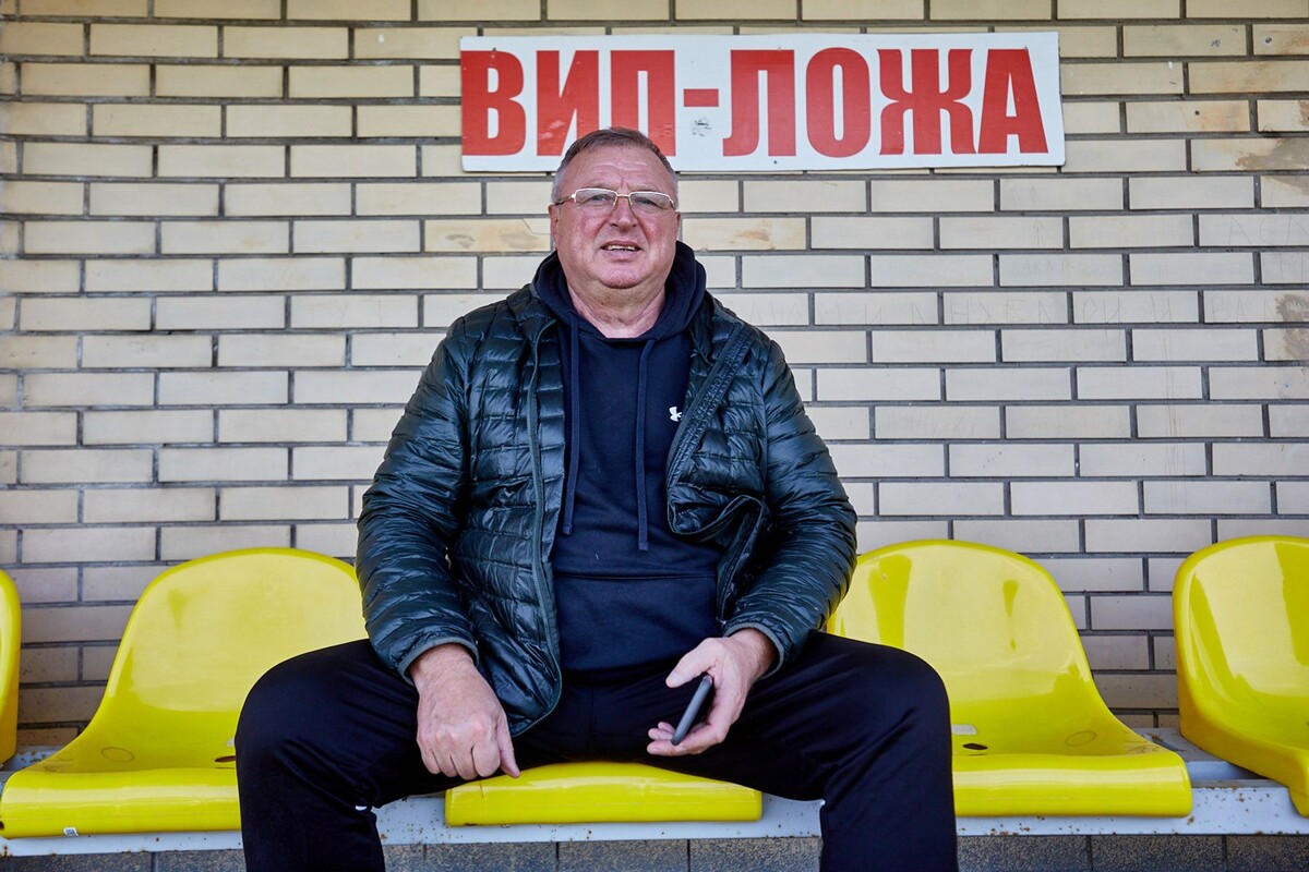  Главный тренер ФК «Молодечно» Юрий Пунтус. © Святослав Зоркий, Times.by
