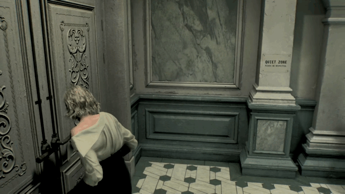 Gif картинка "Грейс получила доступ к восточному крылу клиники Виктора"